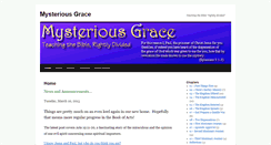 Desktop Screenshot of mysteriousgrace.org