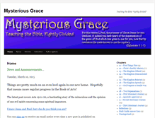 Tablet Screenshot of mysteriousgrace.org